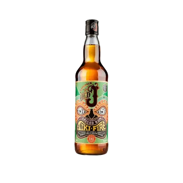 Admiral Vernon's Old J Tiki Fire 151