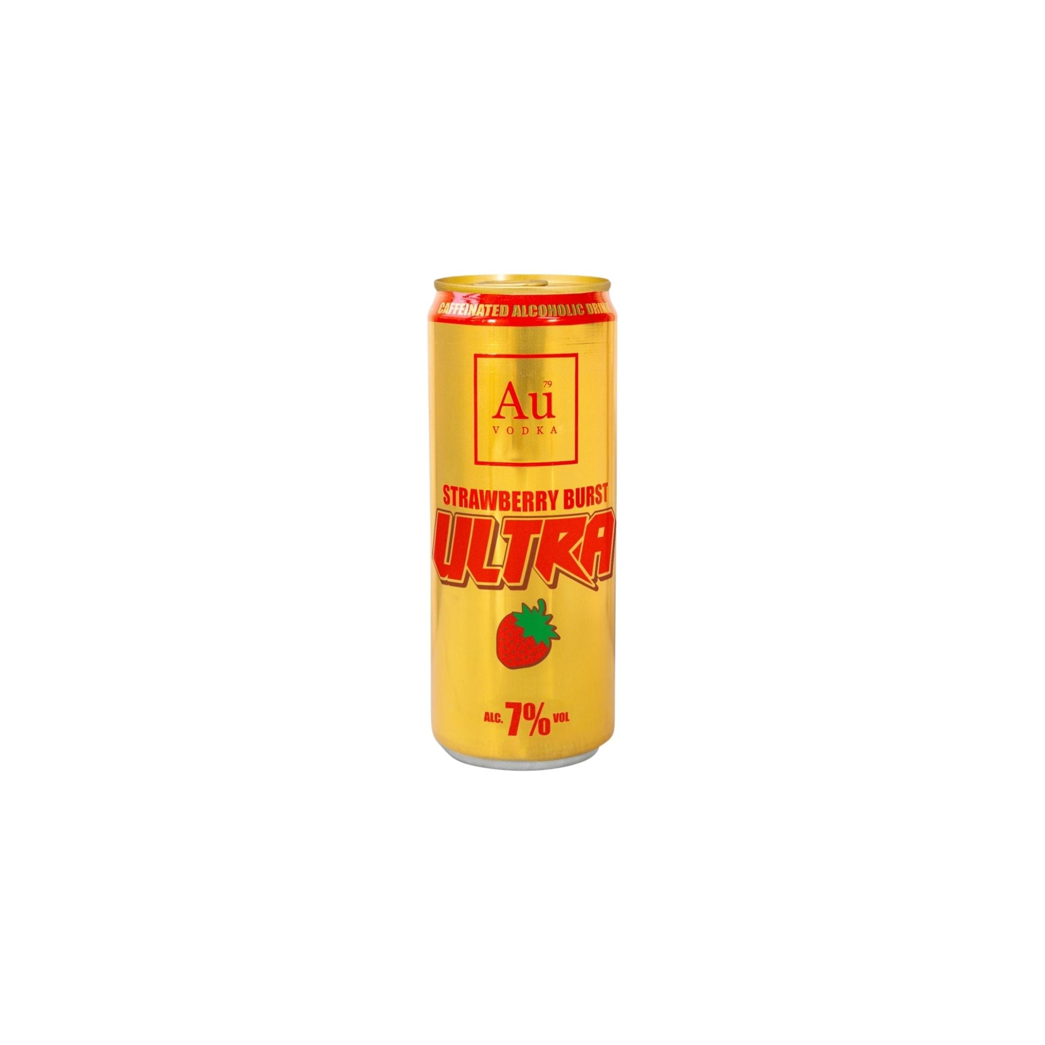 Au Vodka Strawerry Burst Caffeinated