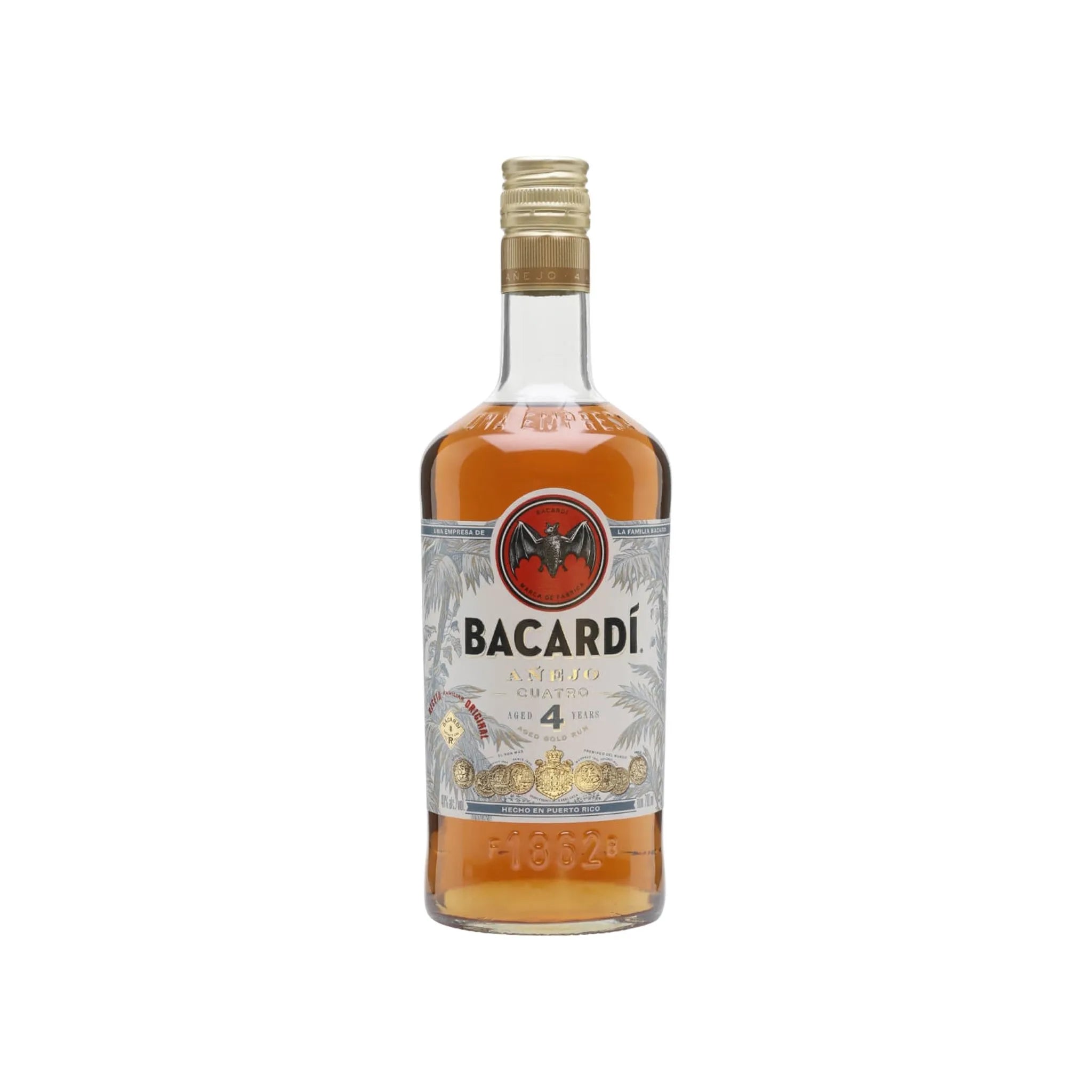 Bacardi Anejo Cuatro 4 Year Old