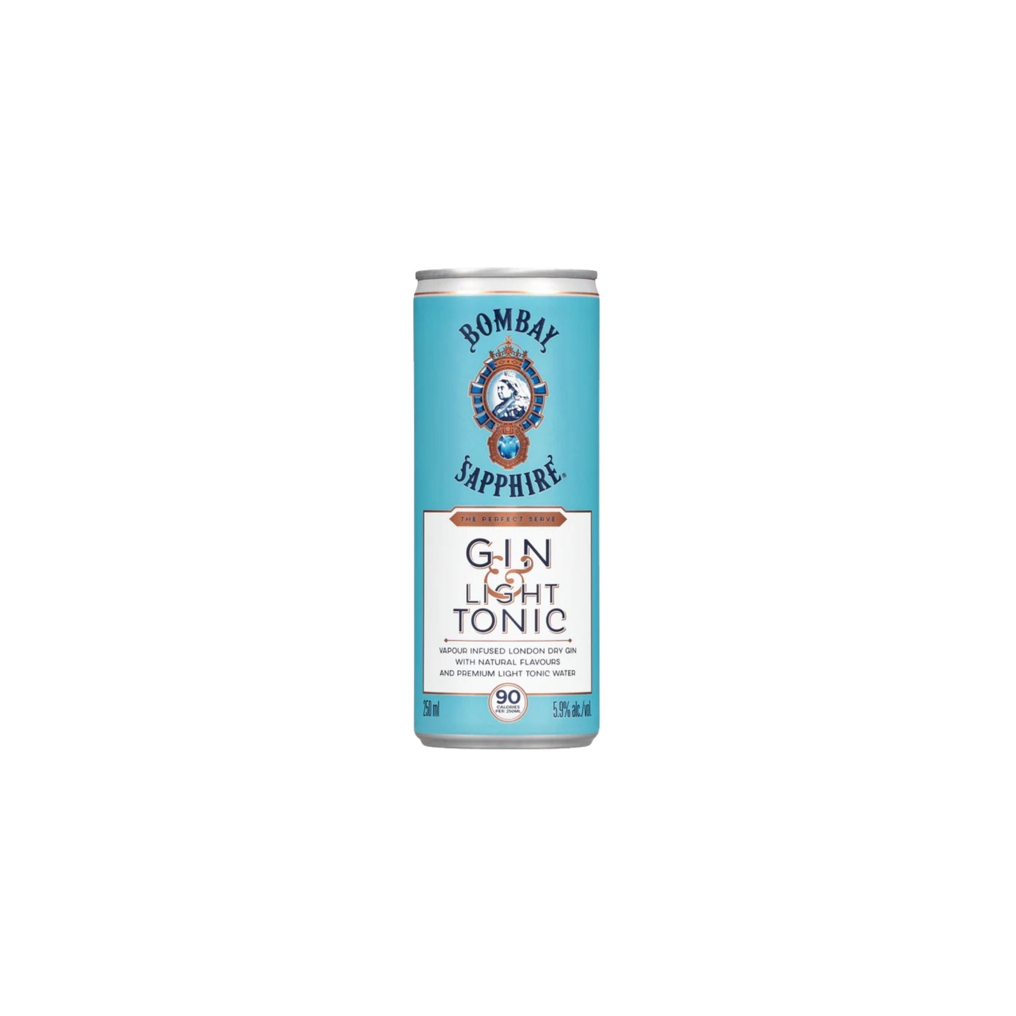 Bombay Sapphire Gin and Light Tonic Premix
