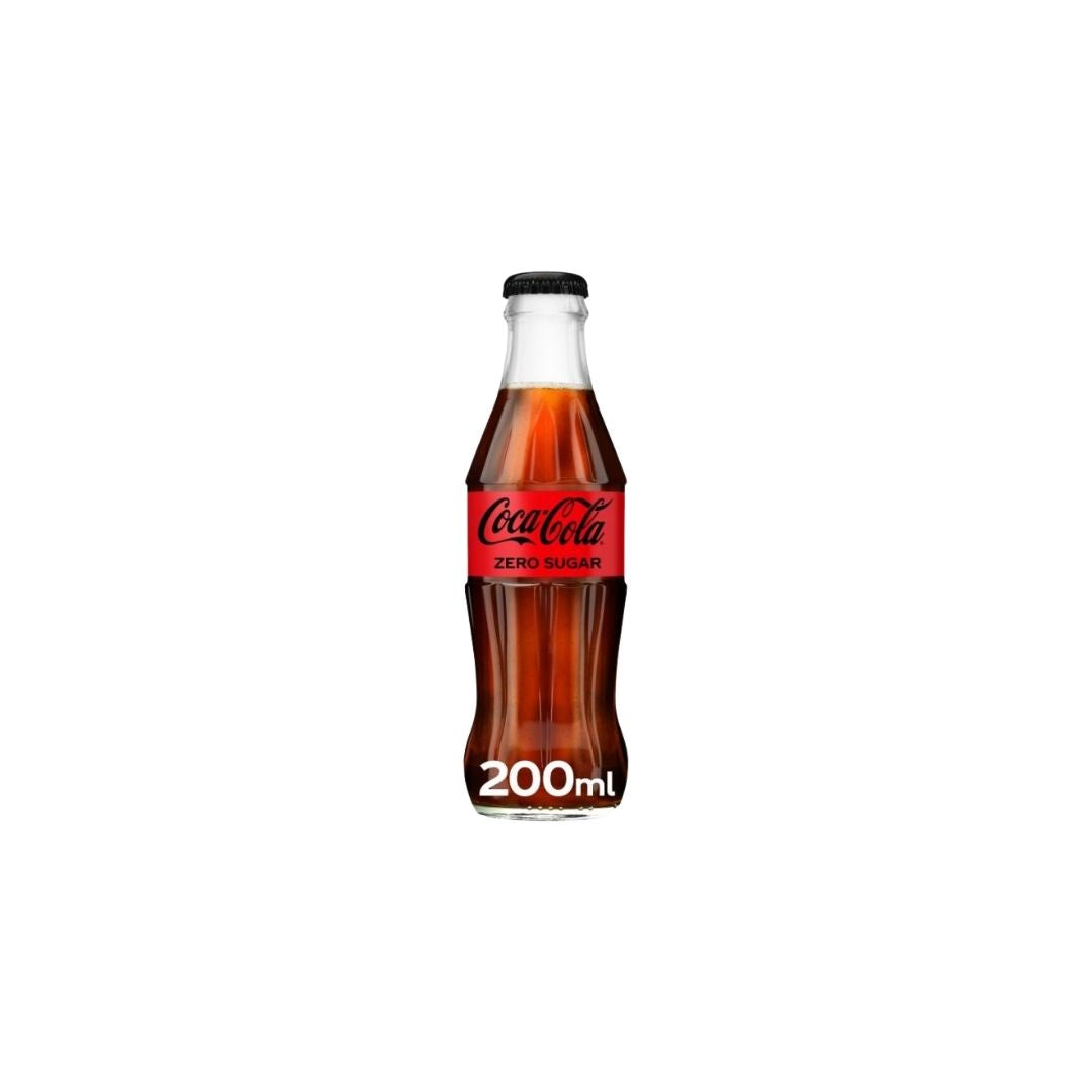 Coke Cola Zero Glass