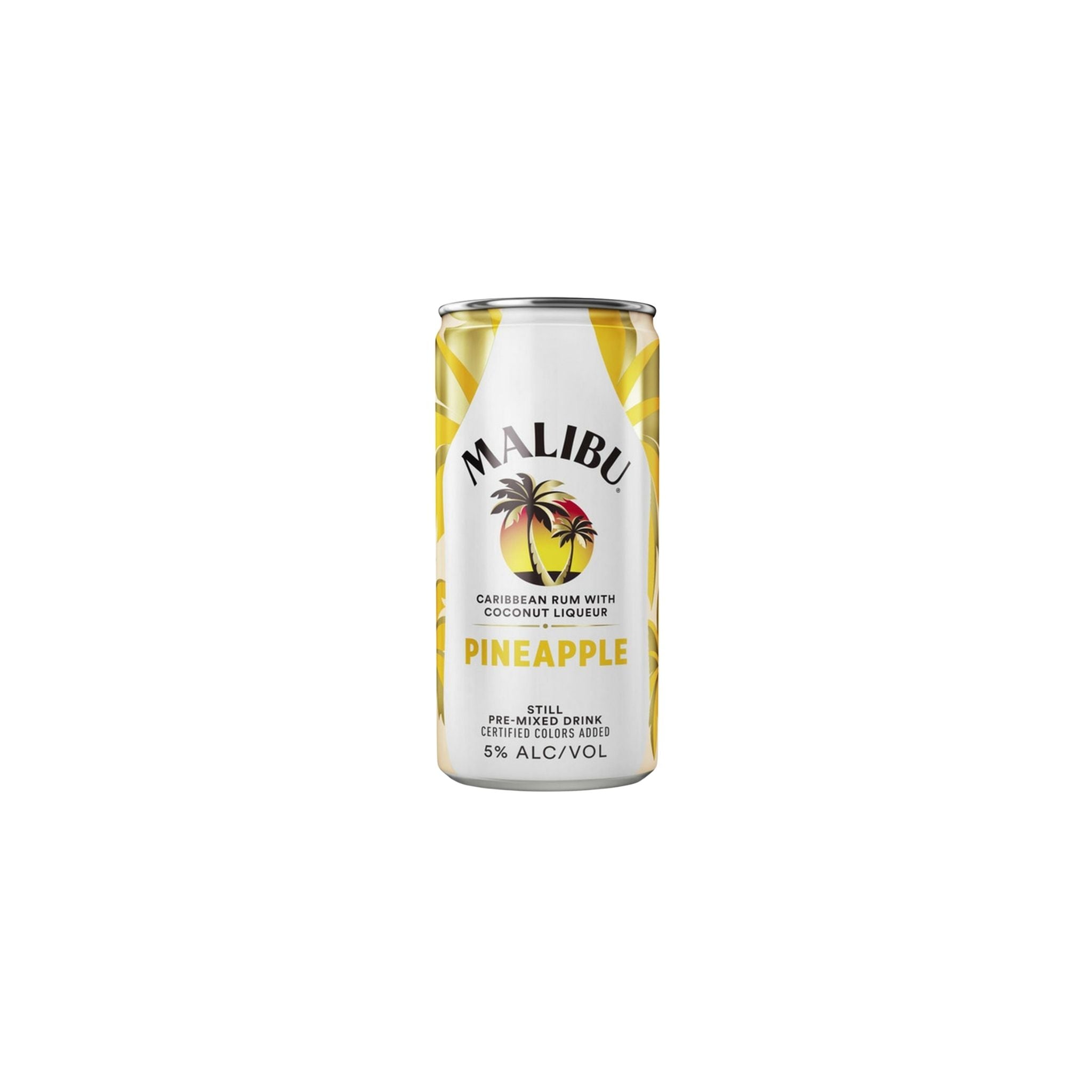 Malibu Rum and Pineapple
