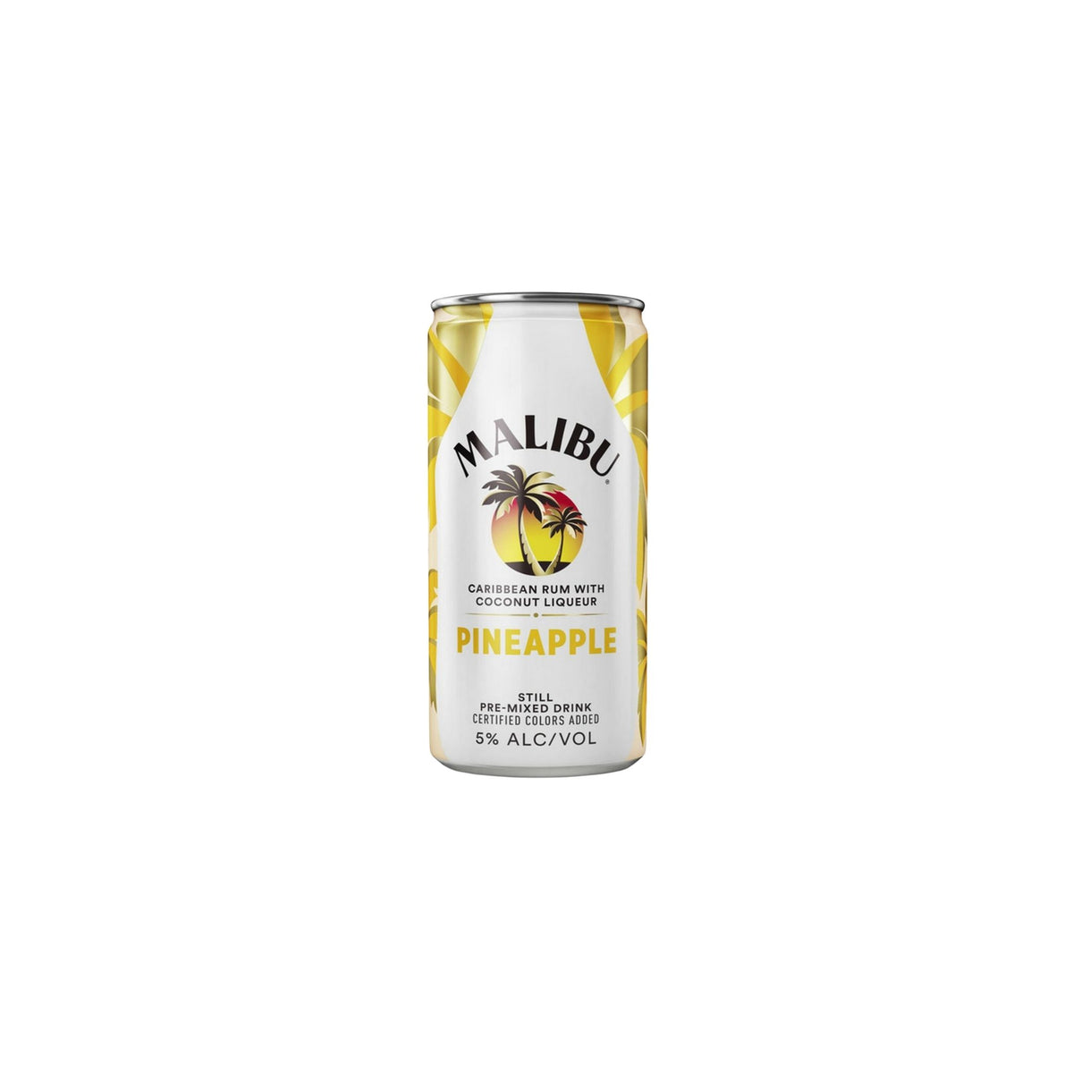Malibu Rum and Pineapple