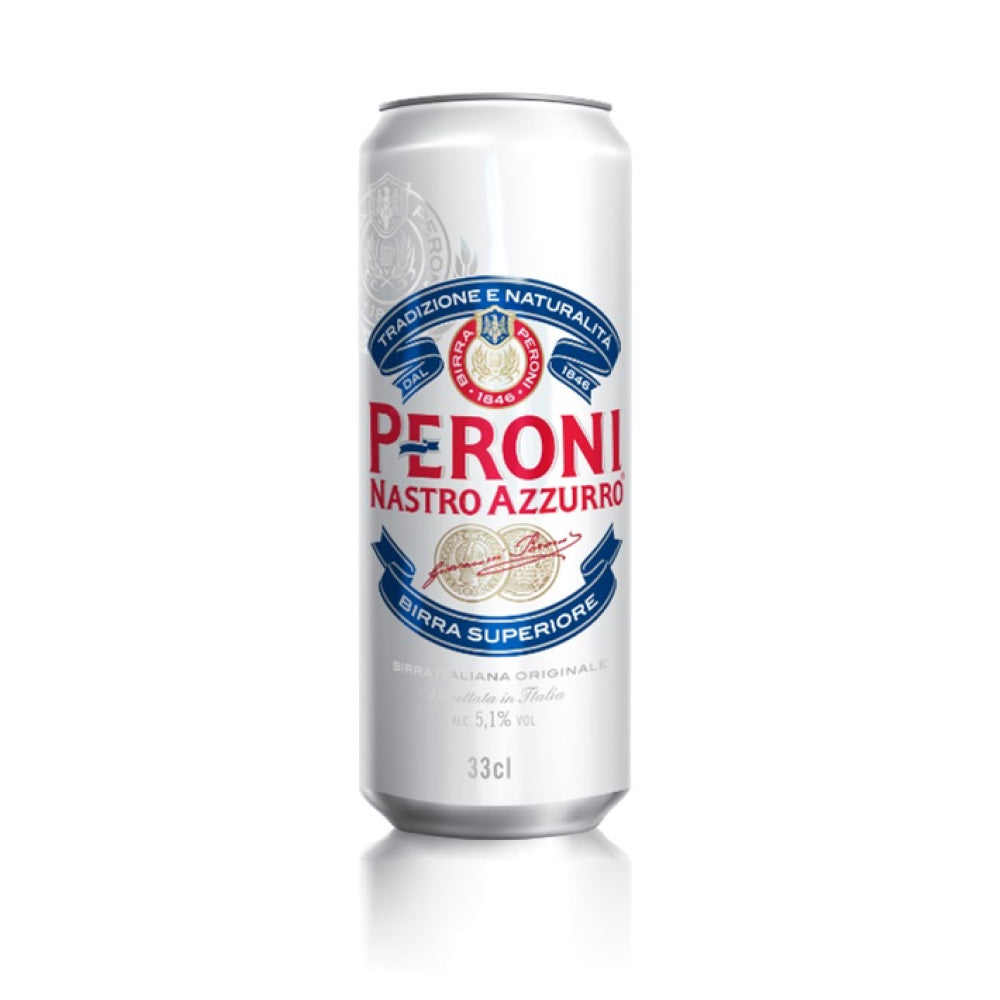 Peroni Nastro Azzurro Lager Cans
