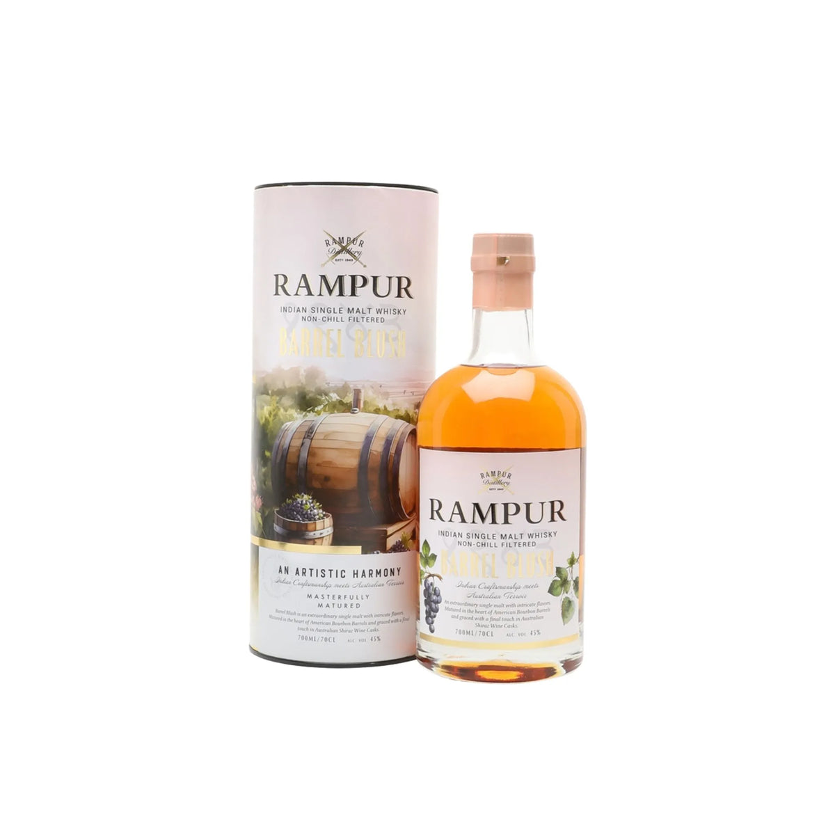 Rampur Barrel Blush Whiskey
