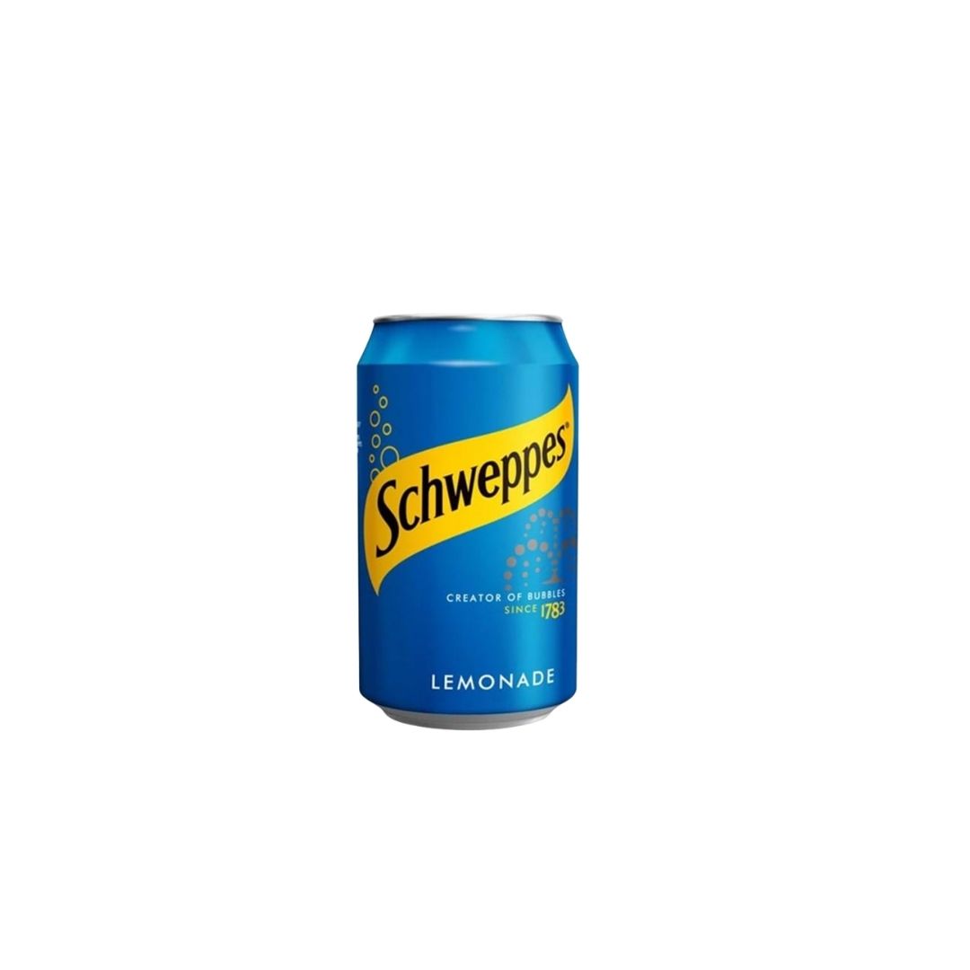 Schweppes Lemonade Cans
